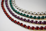 Swarovski Mirror Back Necklaces - Small Round - On Sale