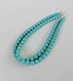 18th Century Turquoise Blue Choker Necklace