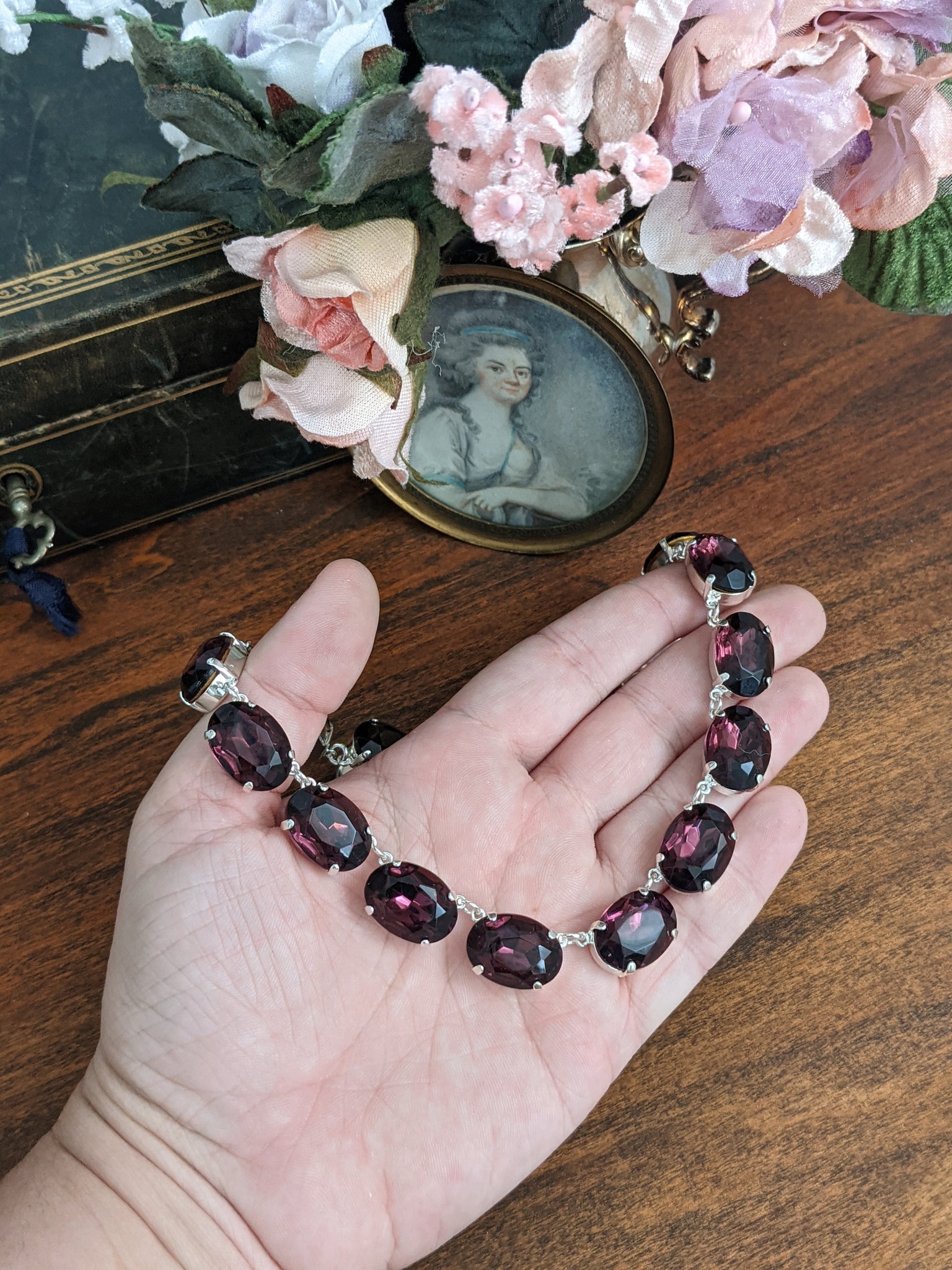 Georgian collet necklace sales