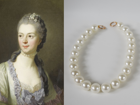 Shell Pearl Necklace - Large