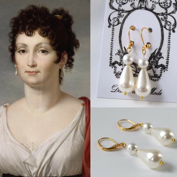 18th Century Hair Pearl Strands – Dames a la Mode