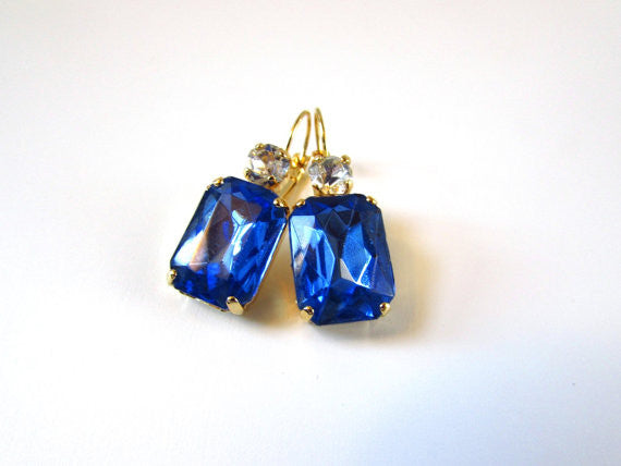 Blue Stone Earrings 2024 | favors.com